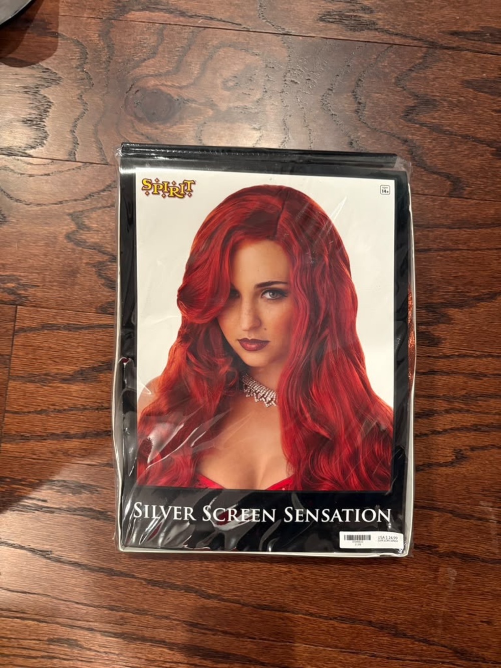 Spirit Vibrant Red Long Wavy Women's Wig